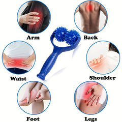 Massage Roller With Rolling Balls For Muscle Relaxing And Stress Relief