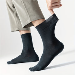 Men's Crew Socks Dress Socks Soft Cushion Running Hiking Socks