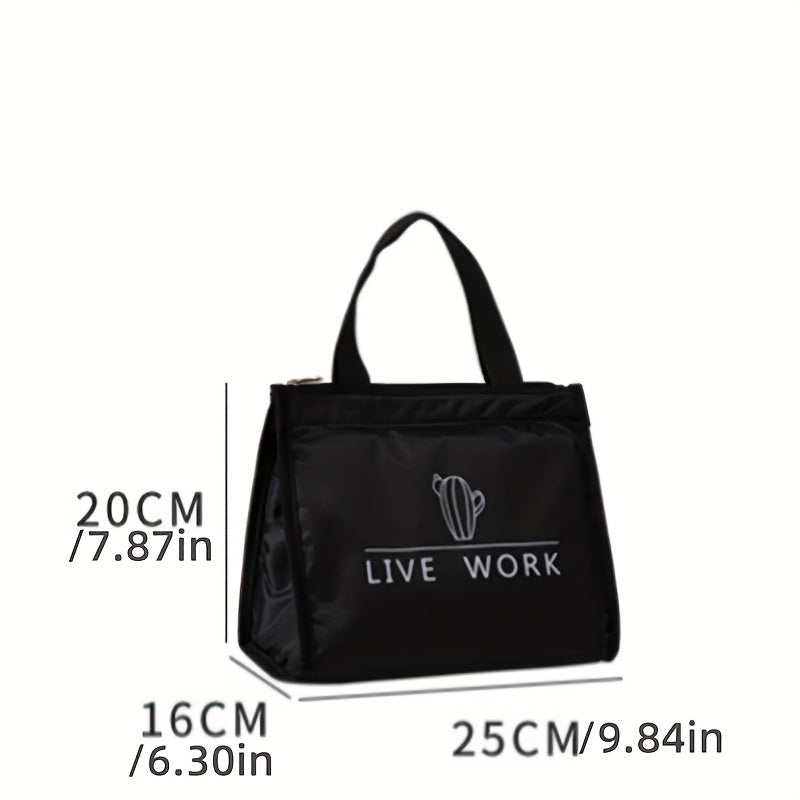 Thickened Insulated Bag Waterproof Portable Thermal Bag Oxford Cloth Bento Bag