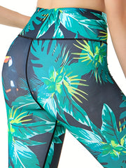 Sporty Yoga Pants Slim Fit High Waist Butt Lifting Leggings