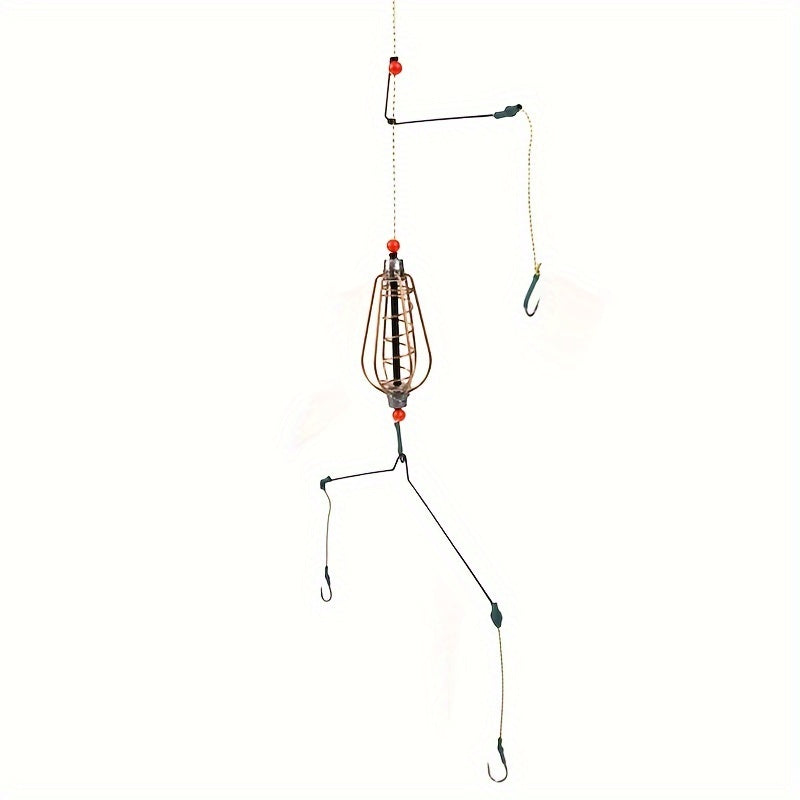 1pc Fishing Bait Cage Copper Basket Carp Tackle