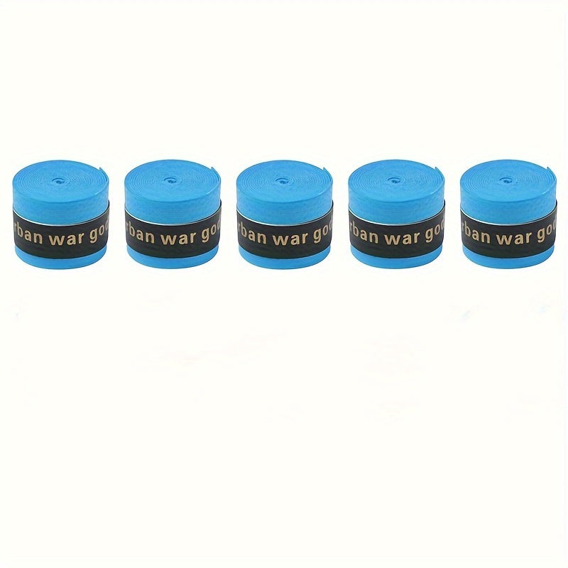 5pcs Tennis Grip Tape Non Slip Absorbent Grip Tape For Sports