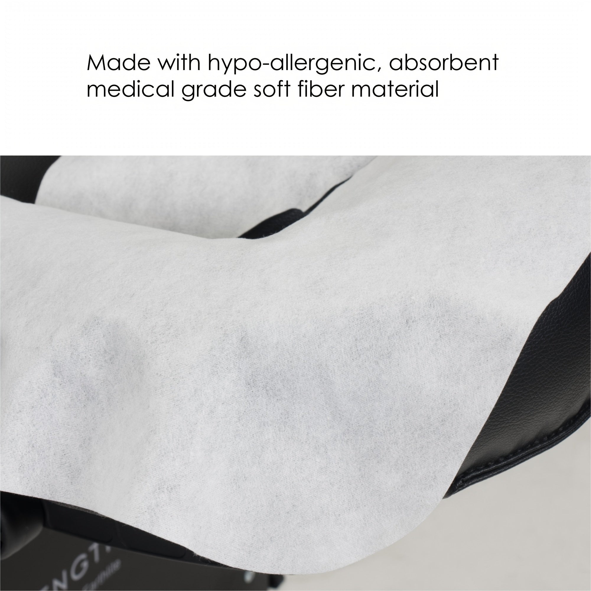 100 Soft Disposable Face Cradle Covers for Massage Tables and Chairs