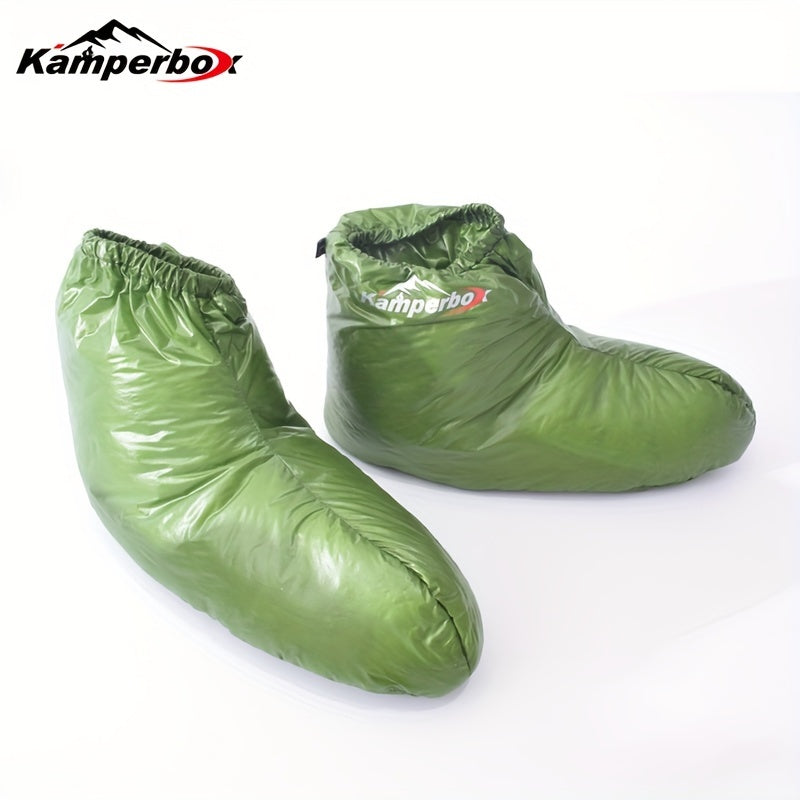 Kamperbox Down Slippers Down Socks Camping Down Booties For Sleeping Bag