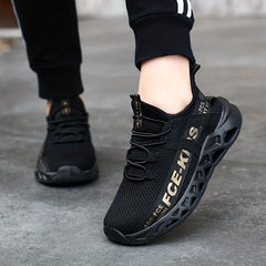 Mesh Breathable Shock Absorption Running Shoes Lightweight Non Slip