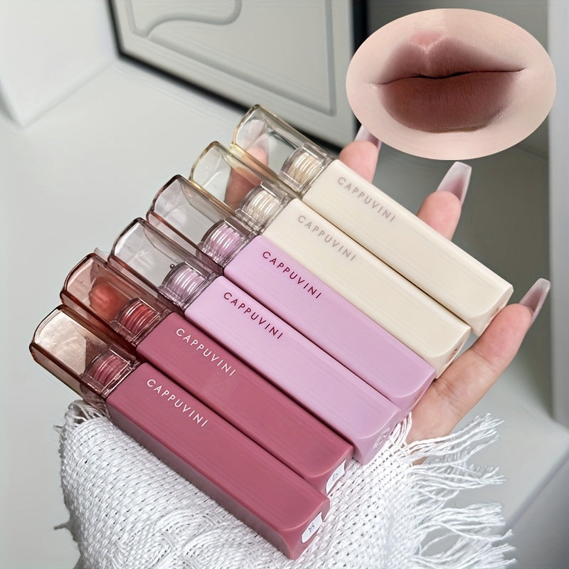 Matte Velvet Waterproof Lip Gloss - Berry Tone