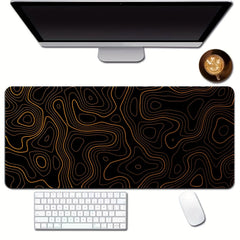 Large Mouse Pad With Stitched Edges 59x29x0.1 Extended Mousepad