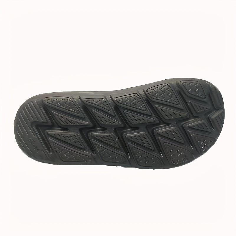 Men's Anime Print Non Slip Platform Slides Soft Sole Cloud Slides