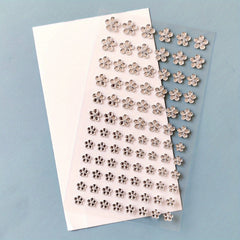 Plum Blossom Diamond Makeup Stickers Self Adhesive Beauty Stickers