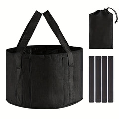 20L Collapsible Foot Bath Basin Handle Portable Leak proof Tub