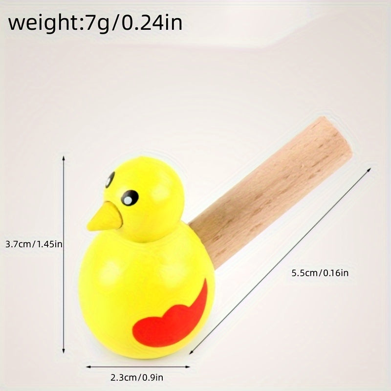 Wooden Toys Mini Whistle Bird Educational Music Toys