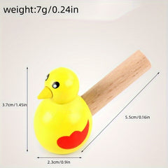 Wooden Toys Mini Whistle Bird Educational Music Toys
