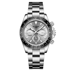 KUERST Ceramic Circle Waterproof Luminous Mechanical Watch