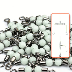 Heavy Duty Rolling Swivel 3 Way Rigs Fishing Tackle Connector