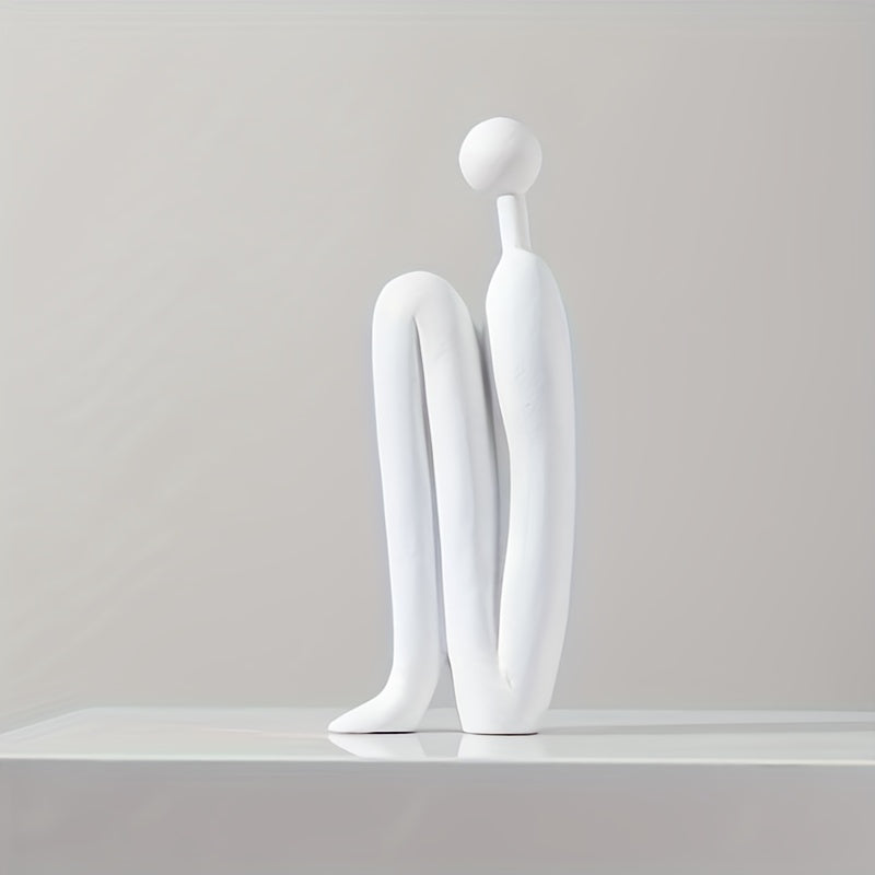 Minimalist Study Bookshelf Abstract Figure Ornaments