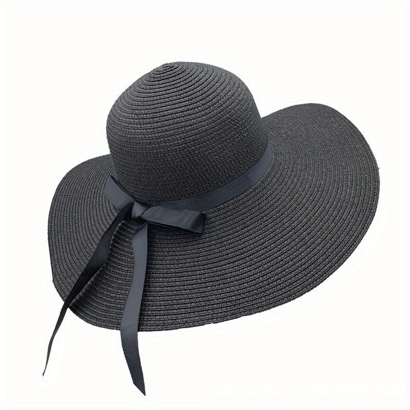 UPF 50 Straw Sun Hat for Women UV Protection
