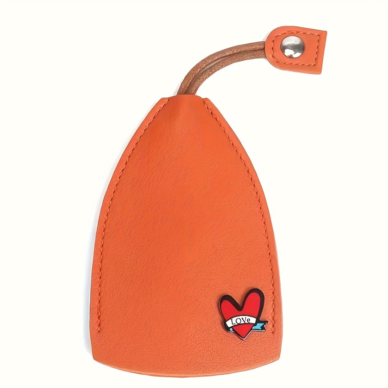 PU Leather Key Case Key Holder Portable Keychain Keyring