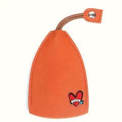 PU Leather Key Case Key Holder Portable Keychain Keyring