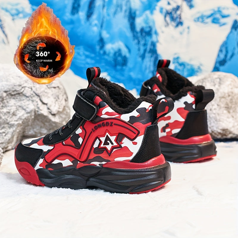 Boys' Basketball Shoes Non Slip Sneakers for Kids