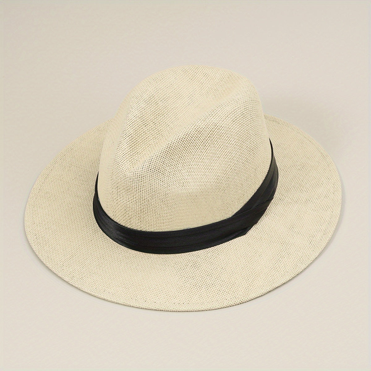 Men's Outdoor Seaside Sunscreen Jazz Straw Hat Beach Hat