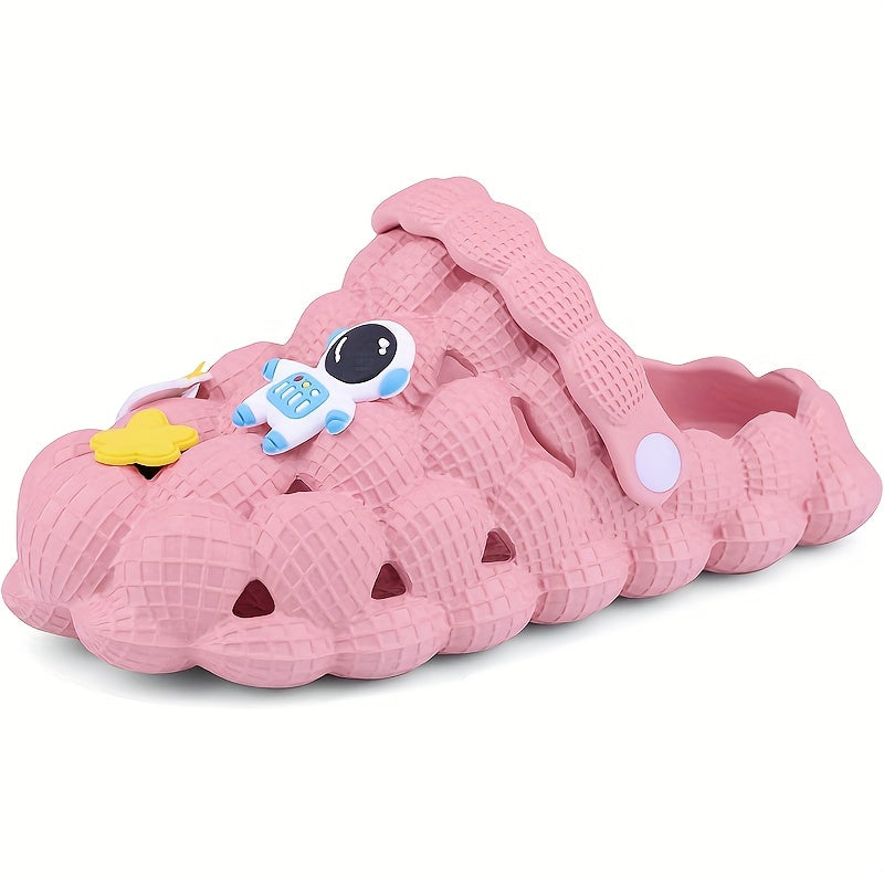 Boys Cartoon Astronaut Bubble Slides Non slip Sandals