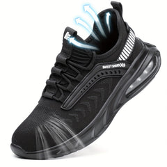 Breathable Steel Toe Anti Smashing Work Safety Shoes