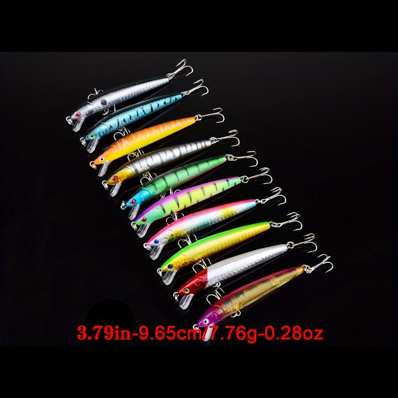 Bionic Minnow Fishing Lures 20pcs Set Hard Baits For Carp Fishing