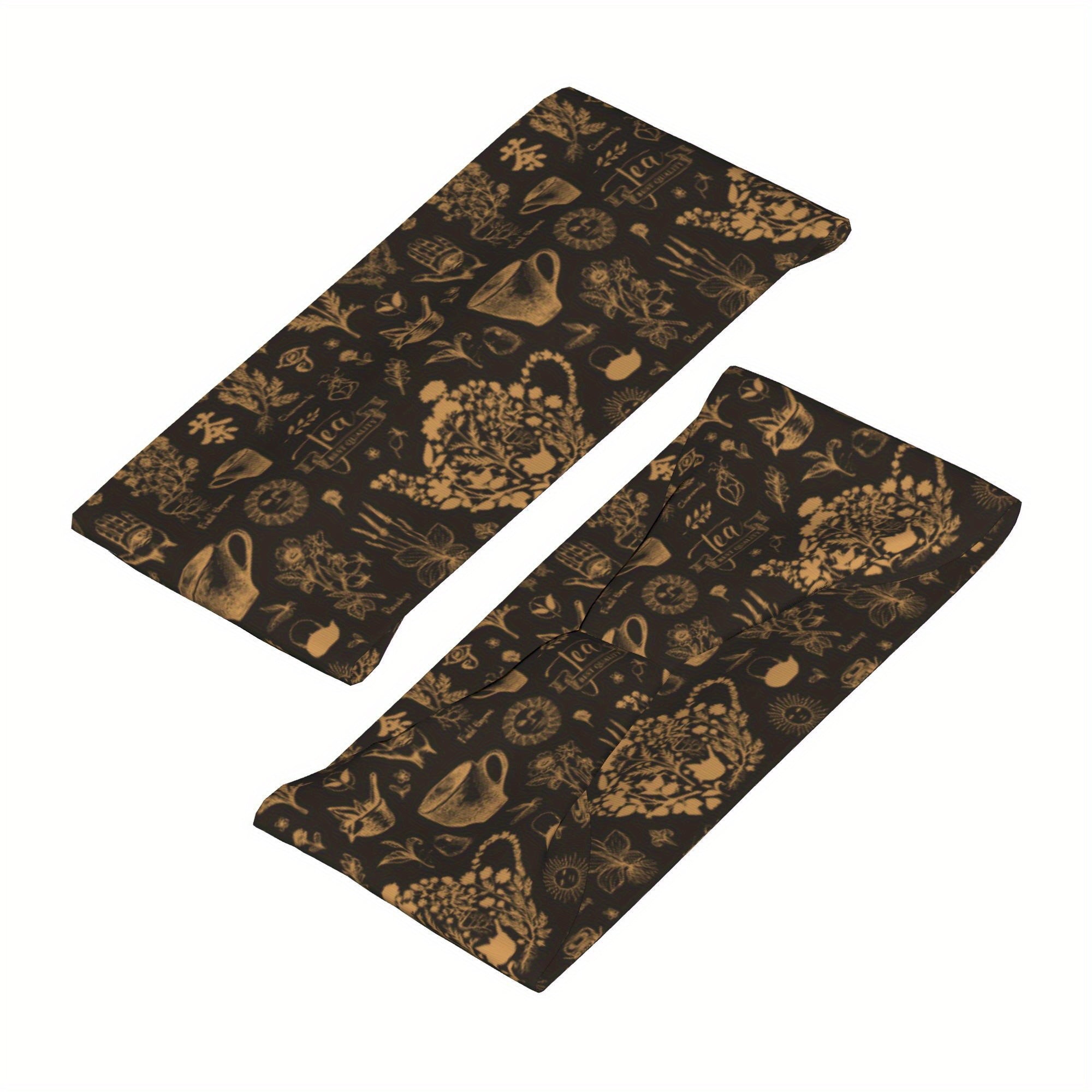 Vintage-Inspired Botanical Kitchenware Headband for Sports & Events