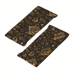 Vintage-Inspired Botanical Kitchenware Headband for Sports & Events