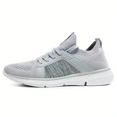 Men's Breathable Running Sneakers Shock Absorption Shoes