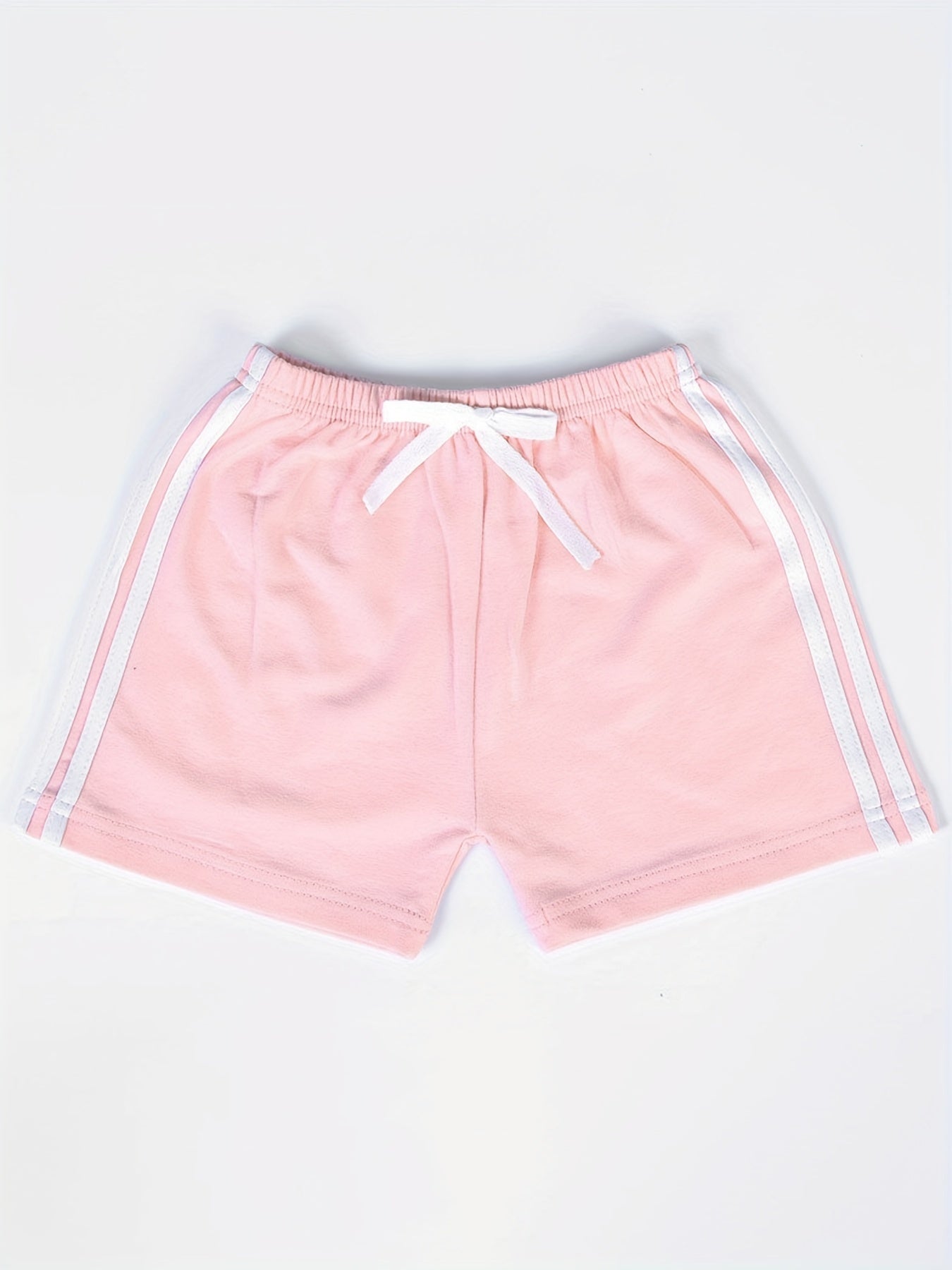 Boys Striped Casual Shorts Elastic Waist Drawstrings for Summer Holiday