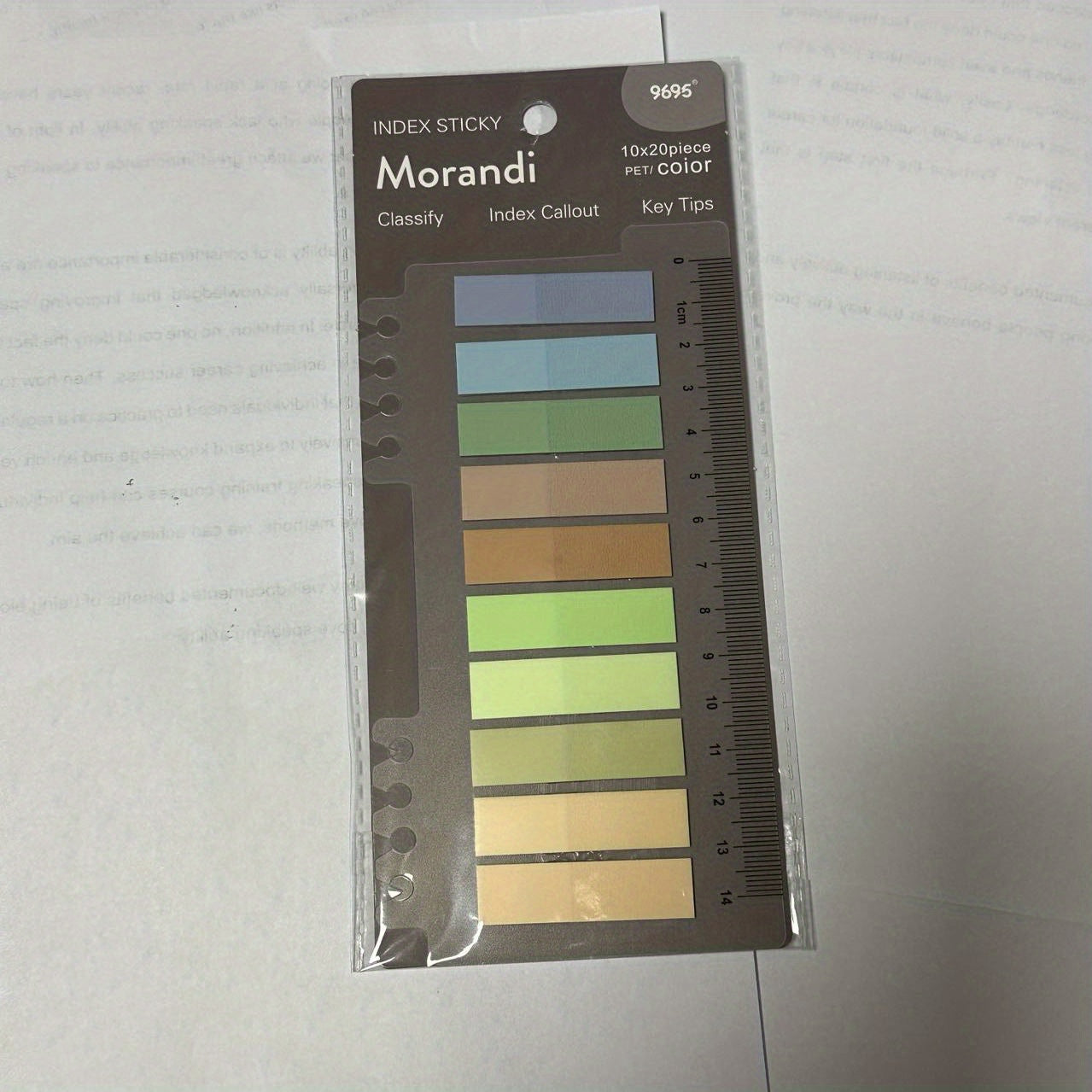 Molandi Sticky Notes Labels Stickers Retro Index For Students