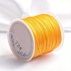 Colorful Beaded Rope Bracelet Line Beading Cord 0.8mm 50 Yards