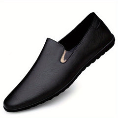 Men's Comfy Slip On Loafers Non-slip Driving Shoes