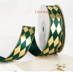 5m Rhinestone Shaped Gilded Ribbon DIY Hair Accessories