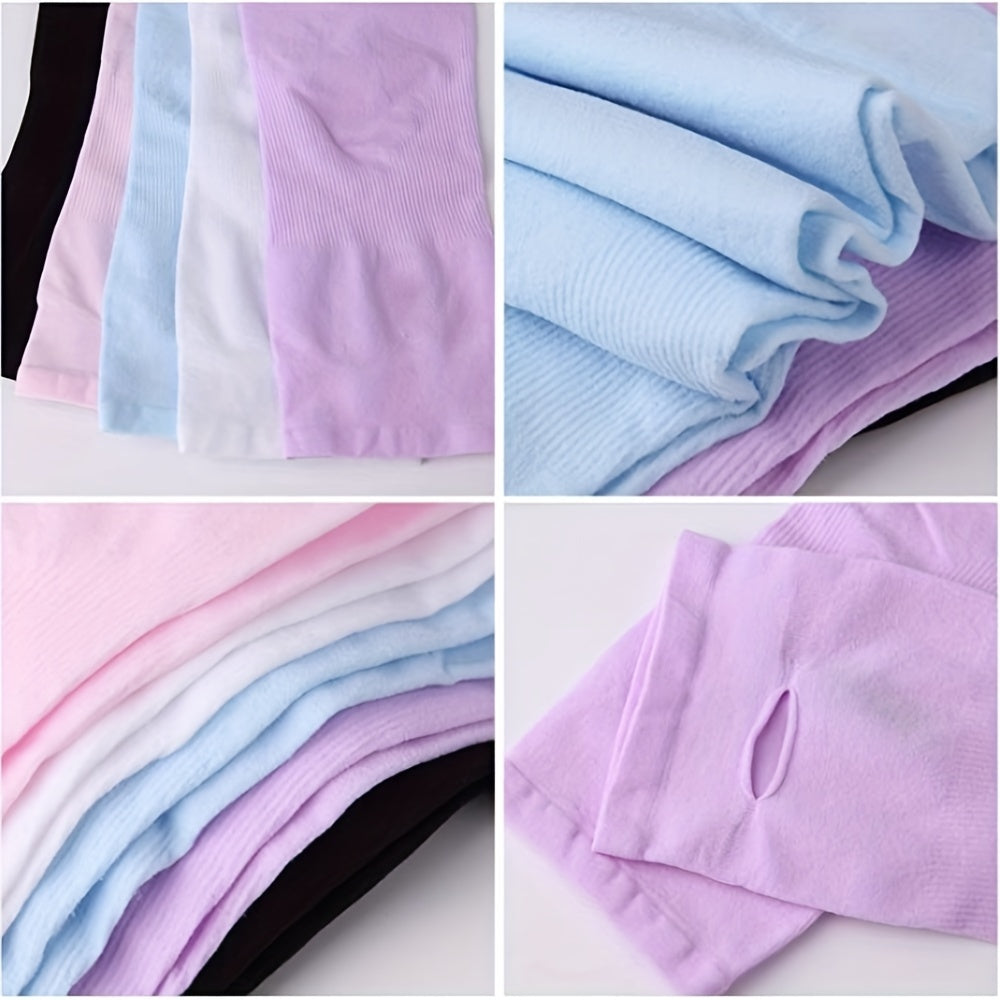 6 Pairs Breathable Sun Protection Sleeves UV Protection & Cooling for Sports