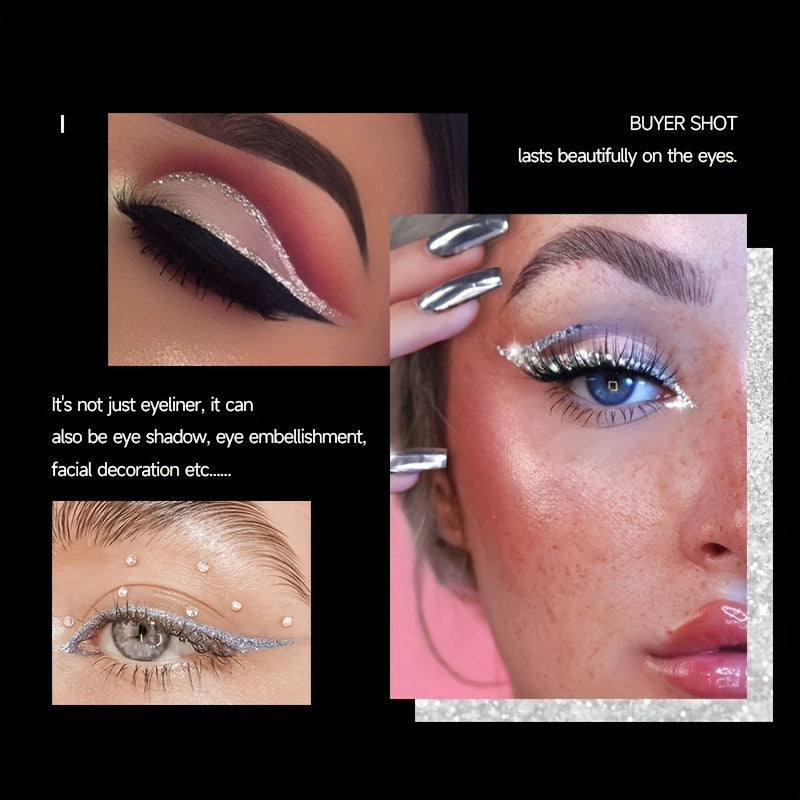 Diamond Glitter Lipgloss Waterproof Metallic Liquid Lipstick