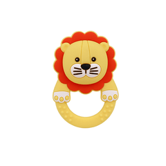 Non Toxic Lion Chew Toy for Babies & Toddlers - Teething & Dental Toy