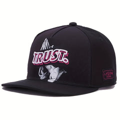 Anime Letter Embroidery Snapback Hat Hip Hop Baseball Cap