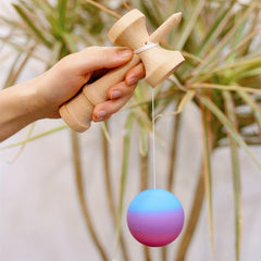 Ombre Wooden Kendama Tri for Balance Reflexes Creativity