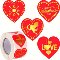 500 Happy Love Gift Decoration Stickers Crafts St Classroom Stickers