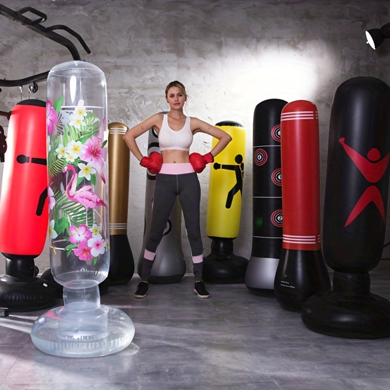 Adult Inflatable Vertical Boxing Tumbler Toy 1.6m