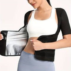 Women's Sauna Suit Waist Trainer Tummy Control Workout Swe