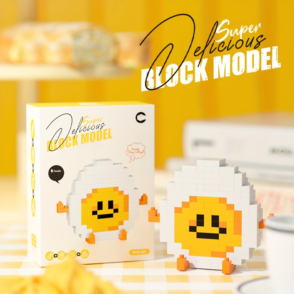 Building Block Toys Happy Food Play Series