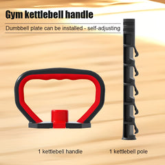 Adjustable Kettlebell Handles & Levers Set for Home Gym