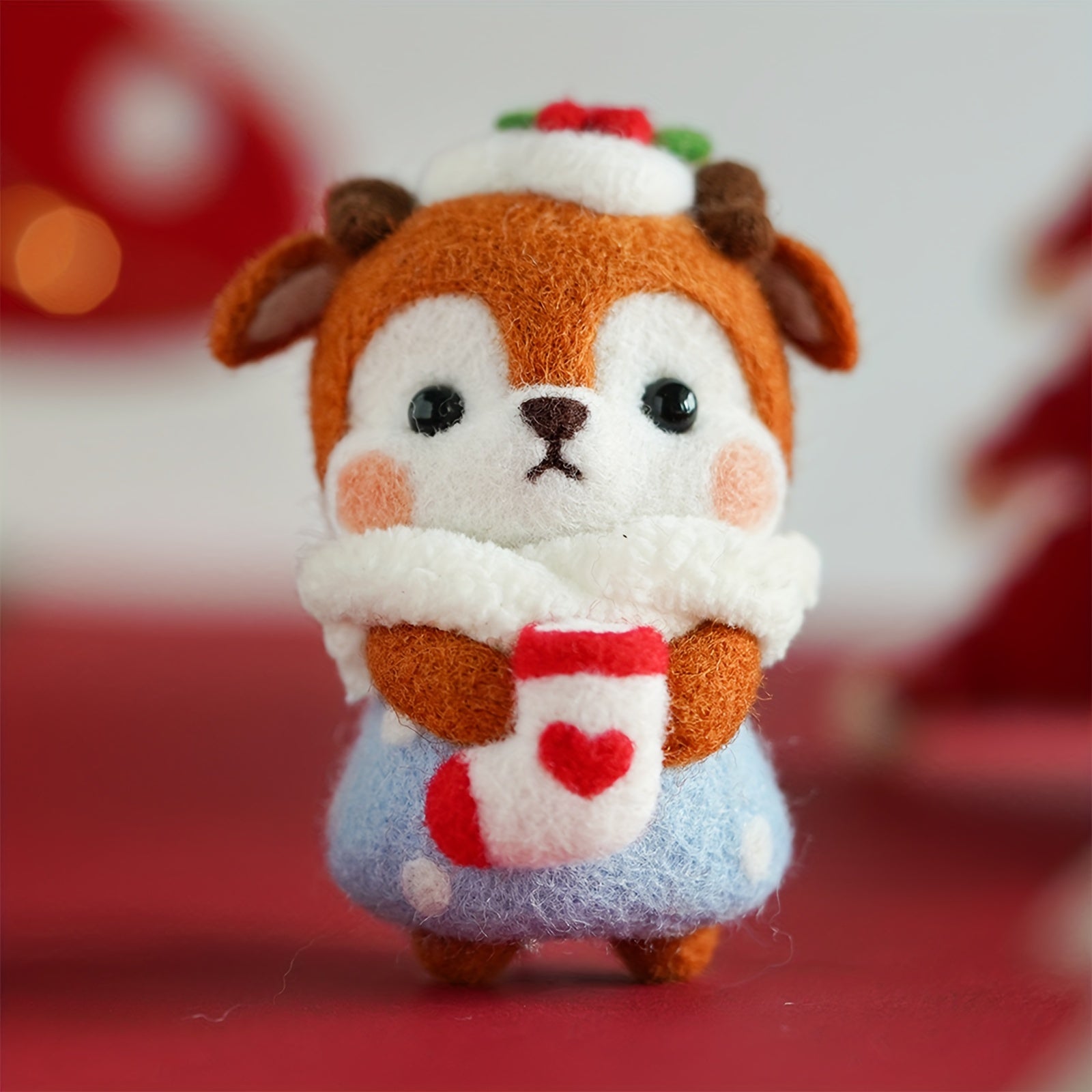 Needle Felting Kit for Beginners - Little Fox Doll Craft DIY