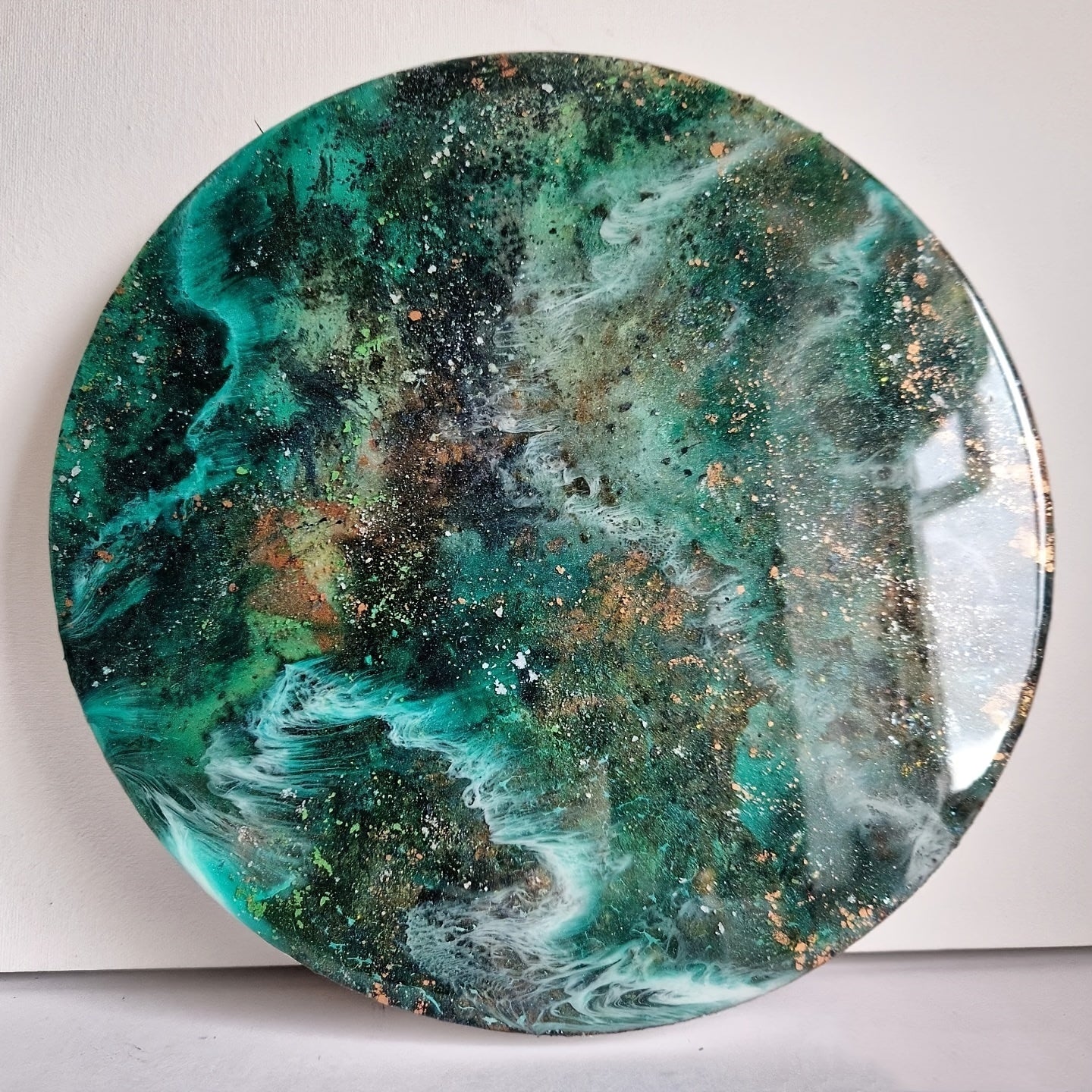 Resin Charcuterie Board Mold Large Round Epoxy Table Mold for River Table