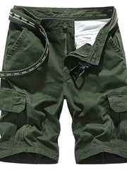 Men's Cotton Cargo Shorts for Summer