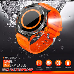 Synwoo Hybrid Smart Watch 3 Full Touch Screen IPX8 Waterproof Voice Control