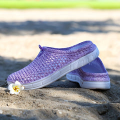 Women's Scroll Pattern Beach Slippers Quick Drying Casual Shoes